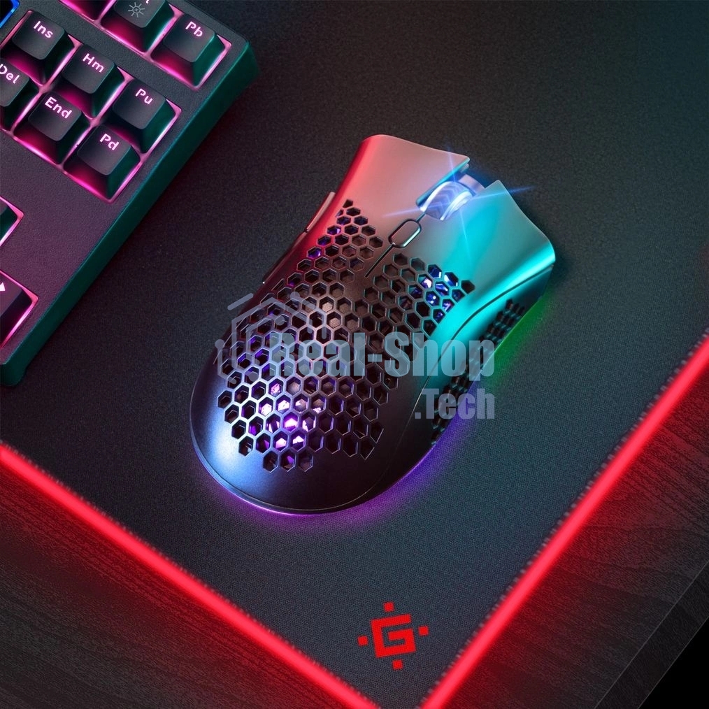 Мышь беспроводная Defender Warlock GM-709L черный, 2400 dpi, радиоканал, USB, кнопки - 8