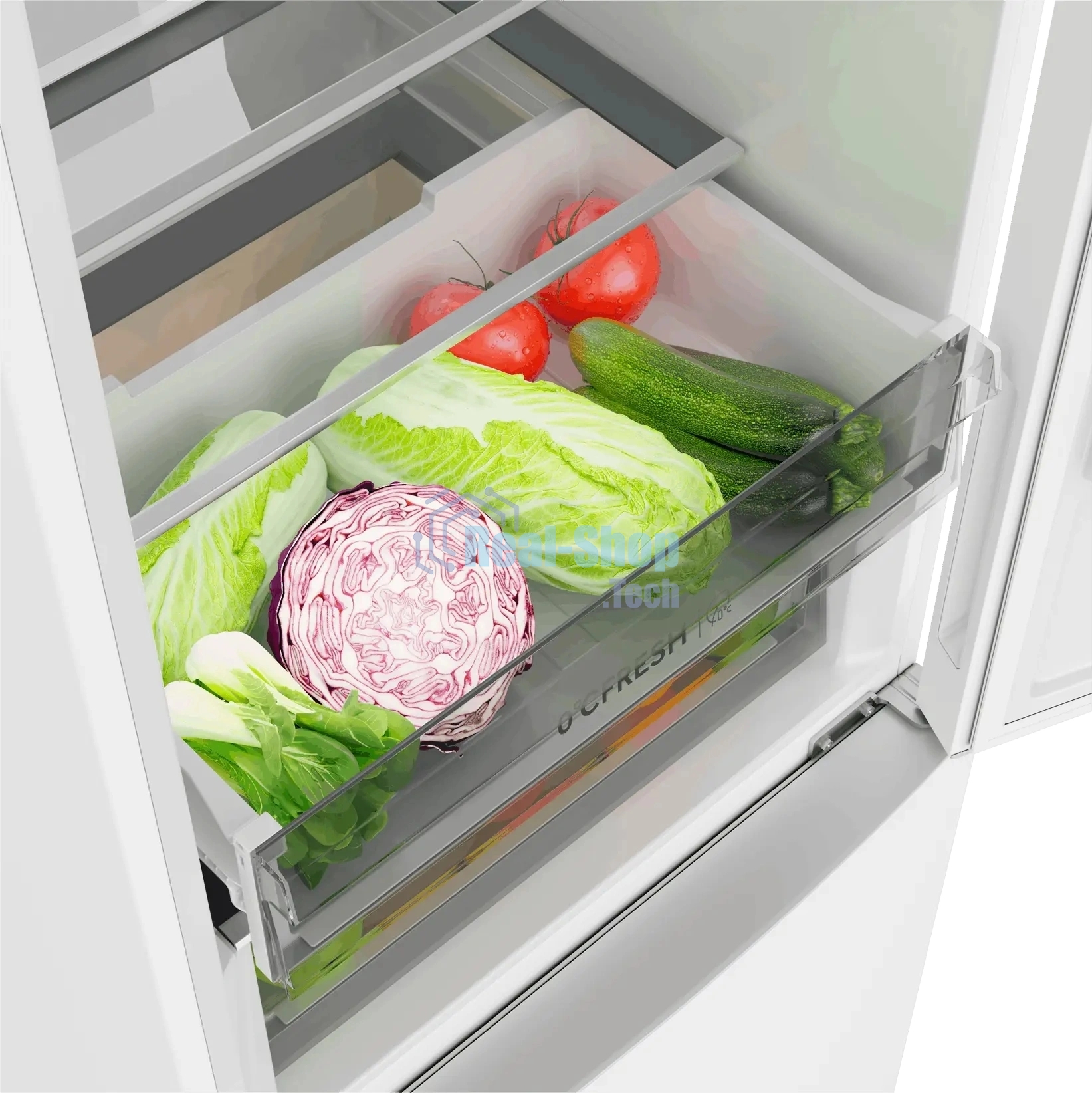 Холодильник Haier CEF530CWRG белый двухкамерный 207/91л морозилка снизу, No Frost