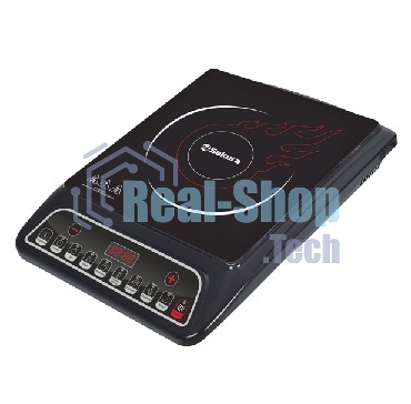 Плита настольная индукционная Sakura SA-7152RF 2000 Вт, индукционный нагревательный элемент, ЖК- дисплей