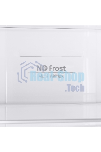 Холодильник Maunfeld MFF200NFW белый глянц. двухкамерный 271/106л морозилка снизу