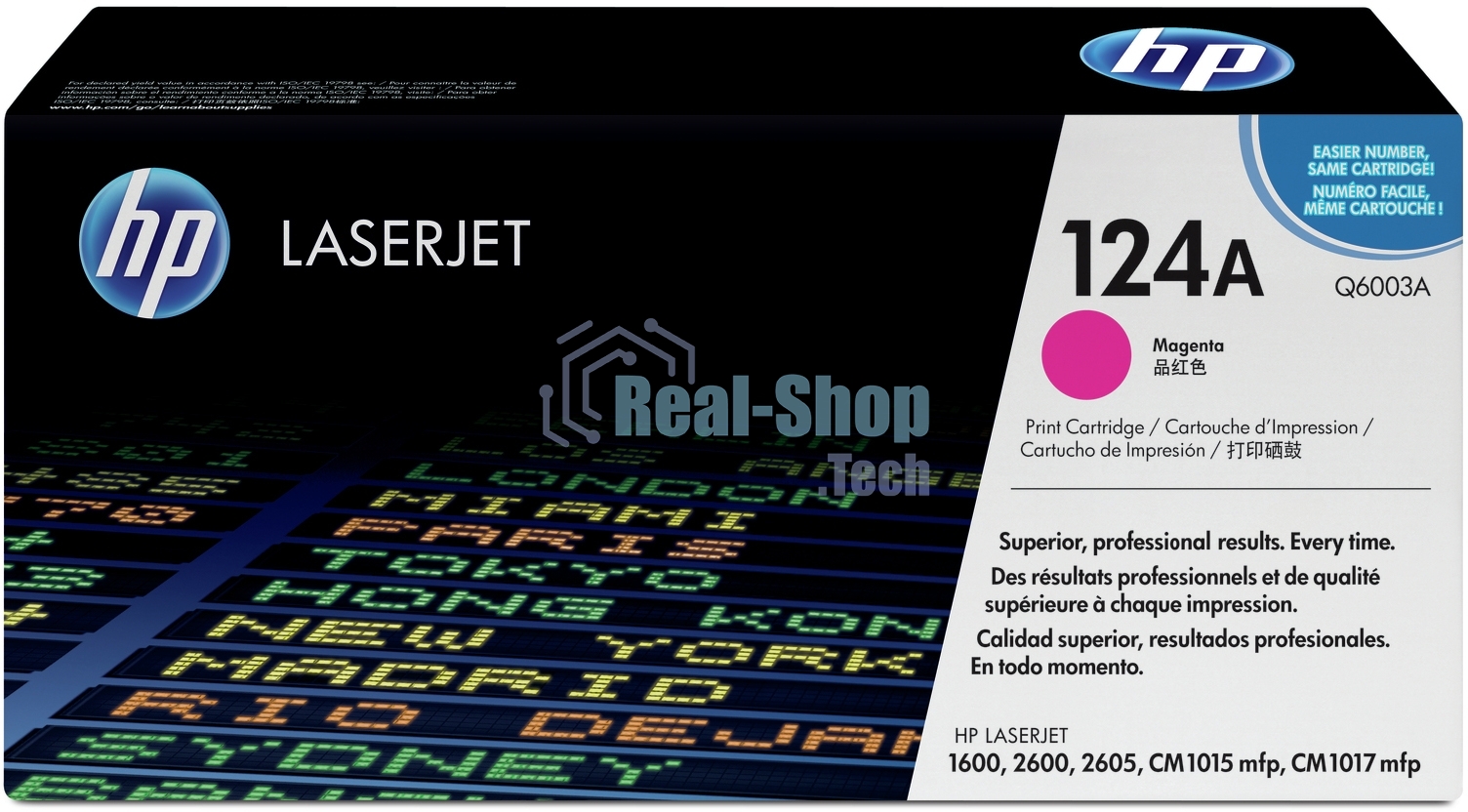 Картридж лазерный HP Q6003A пурпурный для Color LaserJet 2600 2000 стр.