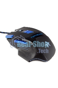 Мышь проводная Гарнизон GM-770G черный, 2400 dpi, USB, кнопки - 8