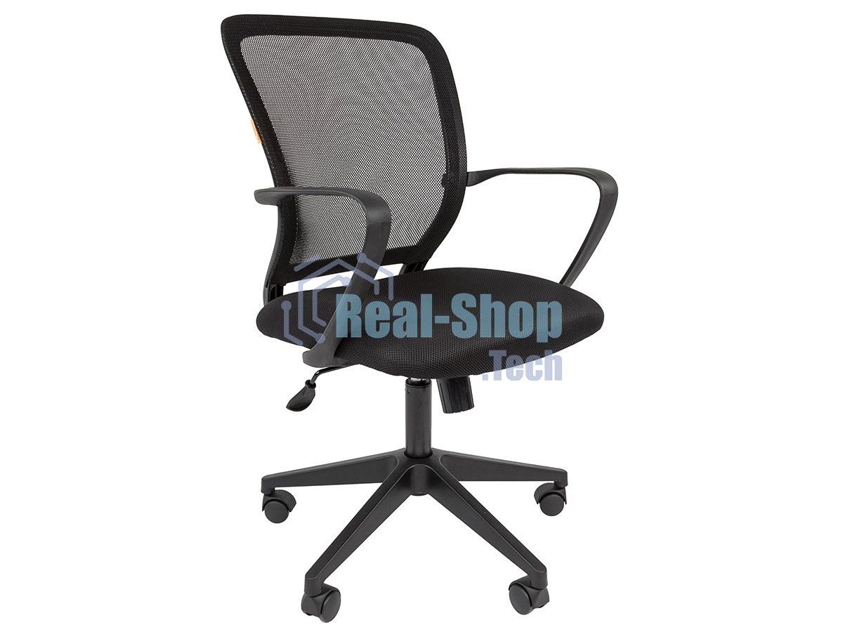 Кресло офисное Chairman 698 TW-01 черный, Россия