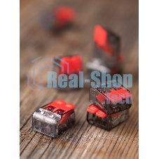 Клемма PROxima СМК 221-412 2 отверстия 0.2-4.0 мм2 (100 шт.)