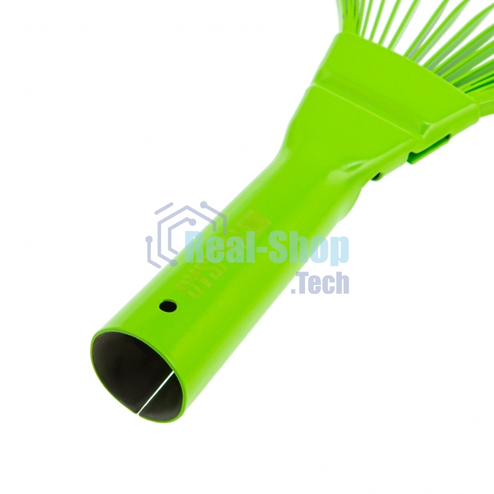 Грабли веерные стальные Palisad, 425 мм, 22 плоских зуба, эмалированные, без черенка