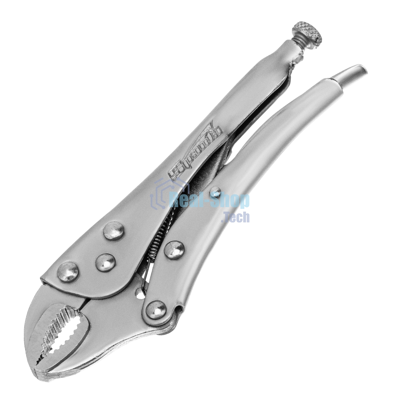 Зажим Sparta ручной 180 мм полукруглый захват