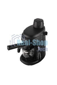 Кофемашина рожковая Maunfeld MF-733BK черный, исп. кофе - молотый, 0.24 л, 870 Вт, 4 бар