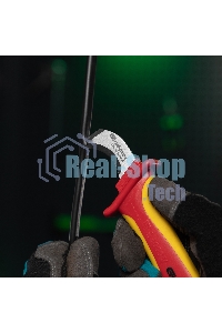 Нож Сибртех диэлектрический до 1000 В, для снятия оплетки электрокабелей