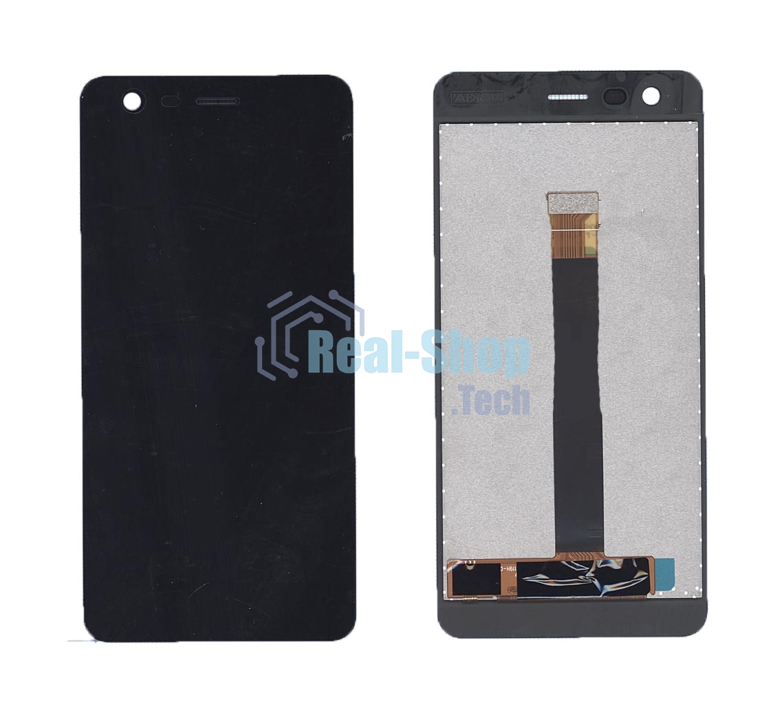 Дисплей для Nokia 2 черный