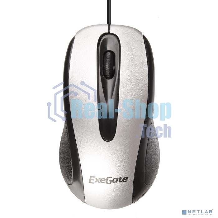 Мышь проводная ExeGate Professional Standard SH-9026S серебристый, 1000 dpi, USB, кнопки - 3