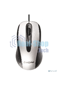 Мышь проводная ExeGate Professional Standard SH-9026S серебристый, 1000 dpi, USB, кнопки - 3