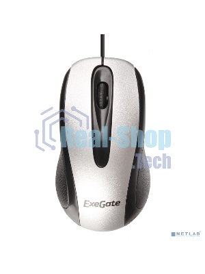 Мышь проводная ExeGate Professional Standard SH-9026S серебристый, 1000 dpi, USB, кнопки - 3