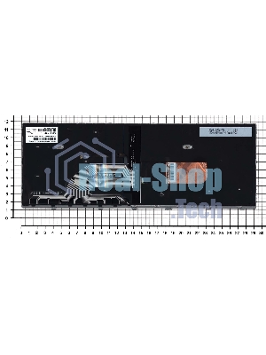 Клавиатура для ноутбука HP Probook 430 G5 440 G5 445 G5 серебристая с трекпоинтом
