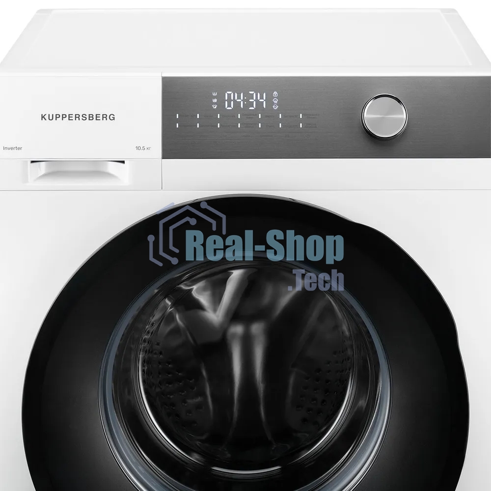 Стиральная машина Kuppersberg WM 610 W белая, загрузка фронтальная 10.5кг, 1400 об/мин., класс: A+++