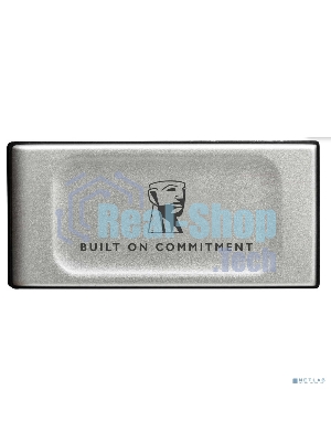 Внешний SSD Kingston XS2000, 1TB, USB 3.2 Gen 2x2 Type-C, R/W 2000/2000, серебристый