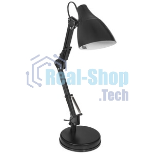 Светильник KD-313 C02 настол. 230В 60Вт E27 черный Camelion 13640