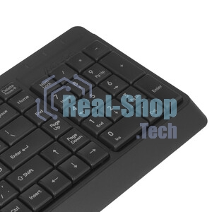 Комплект клавиатура+мышь A4Tech FStyler F1512 проводной, USB, 1200 DPI, черный