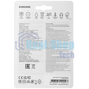 Флеш карта Samsung EVO Plus microSDXC 128 Gb MB-MC128SA/APC