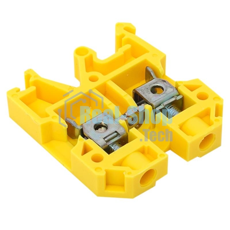 Колодка клеммная JXB-2.5/35 (25а) жел. EKF plc-jxb-2.5/35y