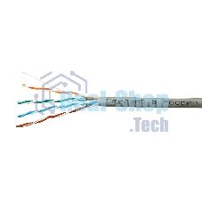 Кабель SkyNet Premium UTP indoor 4x2x0,51, медный, FLUKE TEST, кат.5e, однож., 100 м, box, серый