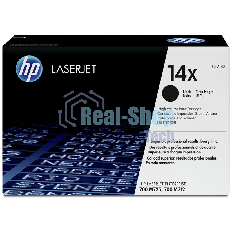 Картридж лазерный HP CF214X черный для LaserJet 700 MFP M712 17 500 стр.