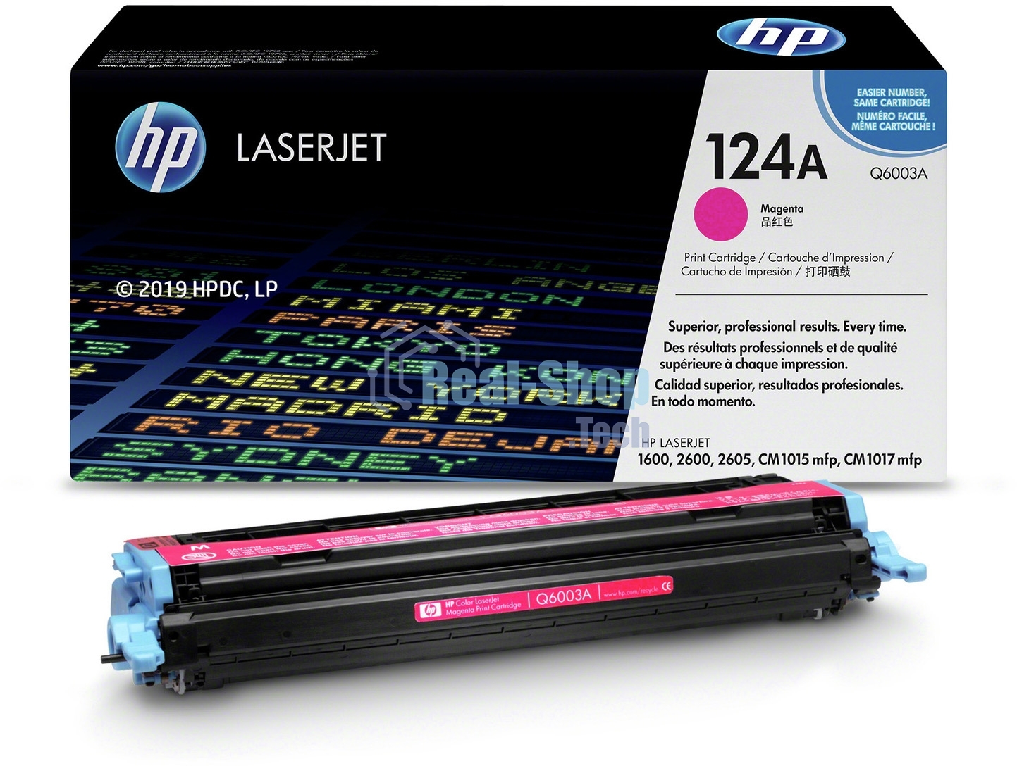 Картридж лазерный HP Q6003A пурпурный для Color LaserJet 2600 2000 стр.