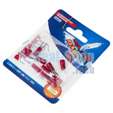 Наконечник вилочный Rexant изолированный, 3.2 мм, 0.5-1.5 мм², НВи 1.5-3/НВи 1,25-3/SV1.25-3, красный, в упак. 10 шт.