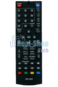 Ресивер эфирный цифровой DVB-T2 HD HD-300 металл, дисплей DOLBY DIGITAL, Сигнал