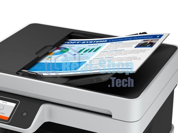 МФУ струйное Epson L6490 (C11CJ88405), A4, цветной, печ. до 17 стр/мин. (ч/б) до 9.5 стр/мин. (цвет), 1200 x 4800 dpi (печать) 1200x2400dpi (скан.), USB, RJ-45, Wi-Fi