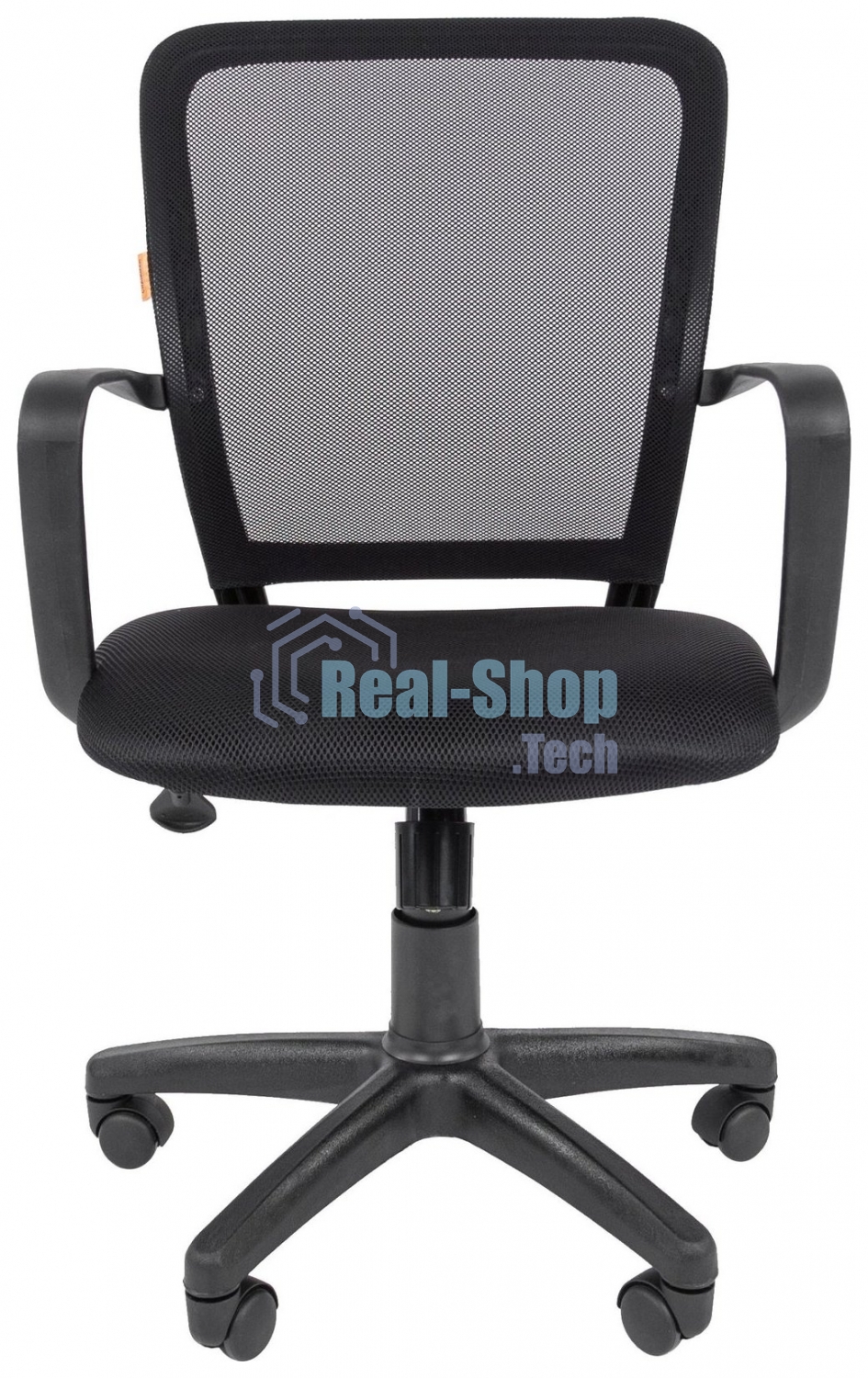 Кресло офисное Chairman 698 TW-01 черный, Россия