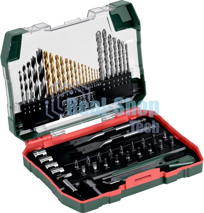 Набор принадлежностей Metabo 626707000 55 предметов (жесткий кейс)