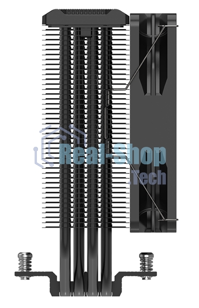 Кулер PCCooler Paladin EX400S черный 120мм алюминий+медь 1800rpm 28.6db 4-pin 180W 157мм