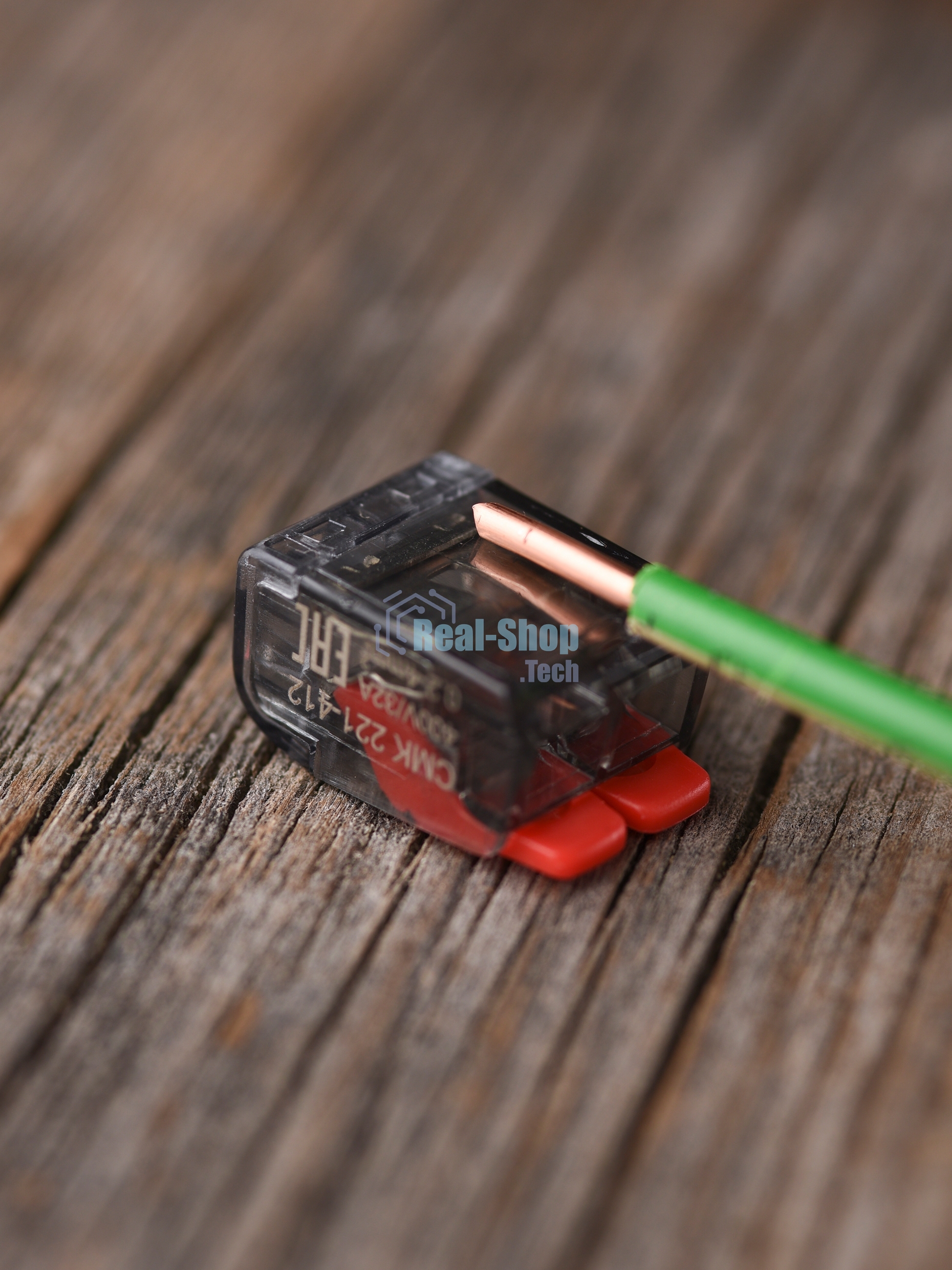 Клемма PROxima СМК 221-412 2 отверстия 0.2-4.0 мм2 (100шт.)