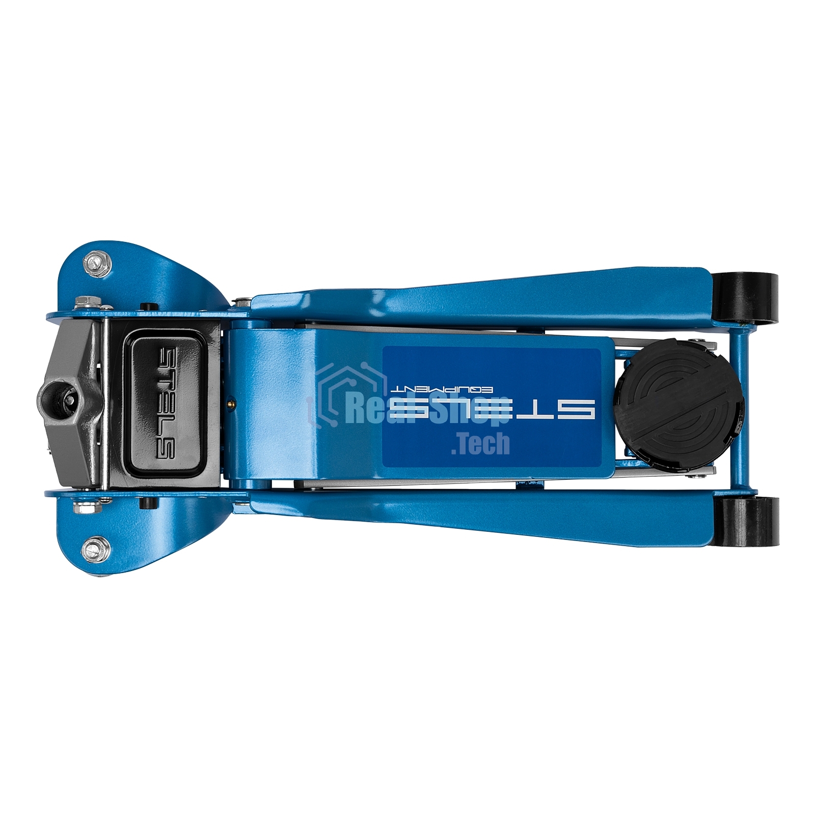 Домкрат Stels 51135 гидравлический подкатной быстрый подъем 3.5т low profile quick lift 100-565 мм