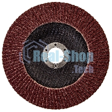 Круг лепестковый торцевой КЛТ-1, зернистость Р40(40Н), 150 х 22,2 мм, (БАЗ) Россия