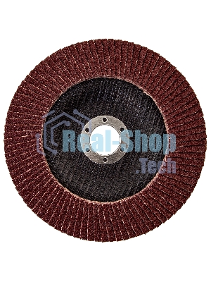 Круг лепестковый торцевой КЛТ-1, зернистость Р40(40Н), 150 х 22,2 мм, (БАЗ) Россия