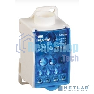 Распределительный блок Iek RBD-250 на DIN-рейку РБД-250А