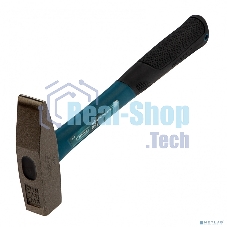 Молоток слесарный Gross 10277 600 г, квадратный боек фибергласовая обрезиненная рукоятка