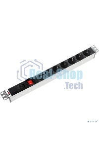 Блок распределения питания ЦМО R-16-7S-V-440 гор.размещ. 7xSchuko базовые 16A EN 60320 С20