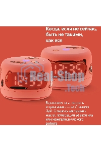 Умная колонка Yandex Станция Лайт 2 Алиса coral 6W 1.0 BT/Wi-Fi 10м