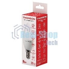 Лампа светодиодная Hiper THOMSON LED CANDLE 8W 670Lm E14 4000K TH-B2016