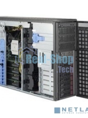 Серверная Платформа SuperMicro 7049GP-TRT - 4U/Tower GPU Server - 8x SATA - Dual 10-Gigabit Ethernet - 2200W Redundant