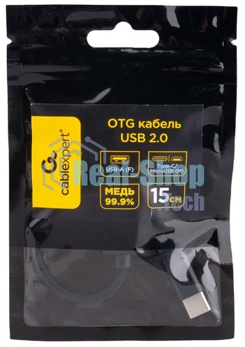 Адаптер USB OTG Type-C (CM/AF)