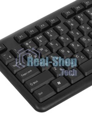 Клавиатура проводная Defender HB-420, USB, черный