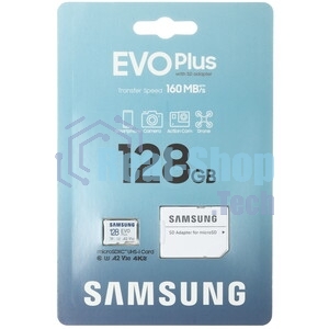 Флеш карта Samsung EVO Plus microSDXC 128 Gb MB-MC128SA/APC