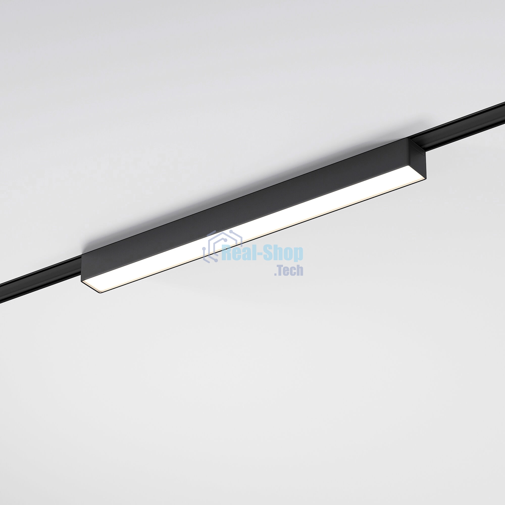 Трековый светильник Flat Magnetic 10W 4000K Vision (чёрный) 85088/01