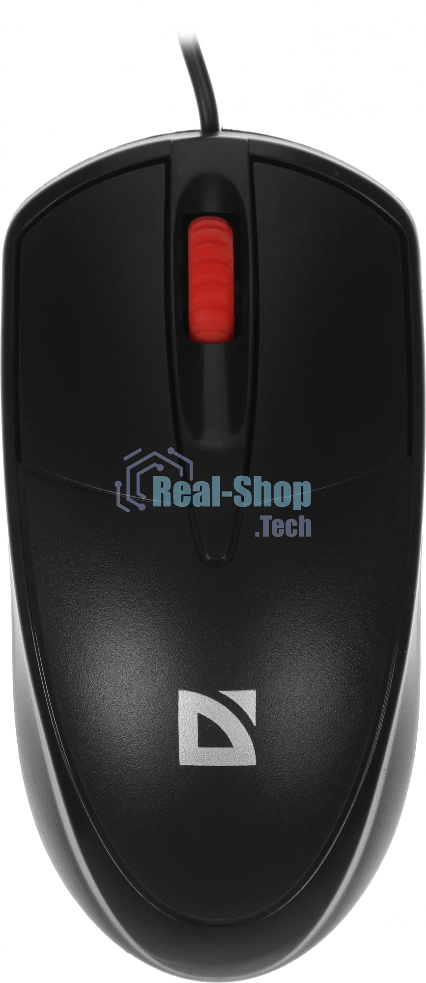 Мышь проводная Defender Icon MB-057 черный, 1000 dpi, USB, кнопки - 3