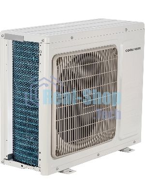 Кондиционер сплит-система Coolfort CF-4002 12000 BTU, 25 м², 39 дБ, охлаждение, обогрев, осушение, белый