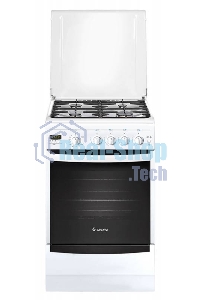 Плита газовая Gefest ПГ 5100-04 белый, конфорок 4 шт, духовка 52 л, 50 см x 85 см x 58.5 см