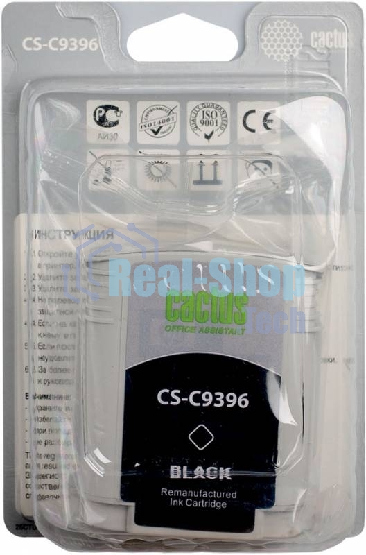 Картридж струйный Cactus CS-C9396 черный для №88 HP Officejet Pro K550 (72мл)